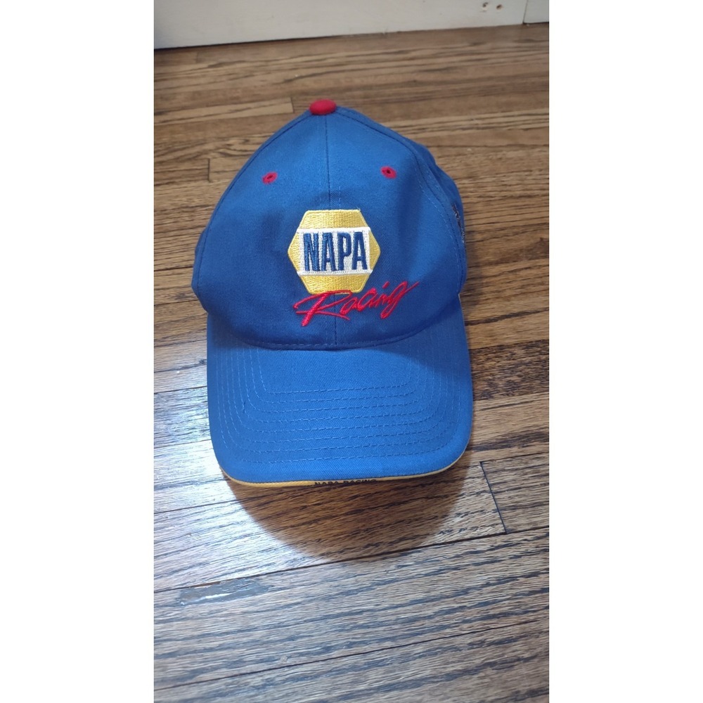 Vintage NAPA Racing Hat DEI Dale Earnhardt Inc Michael Waltrip 15 Dale Jr 8 Blue